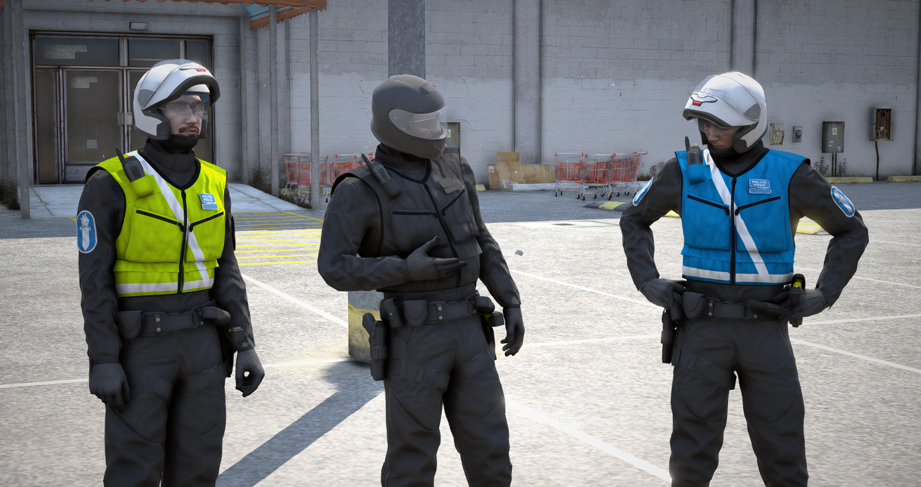 Finnish Motorcycle police uniforms - Image 8