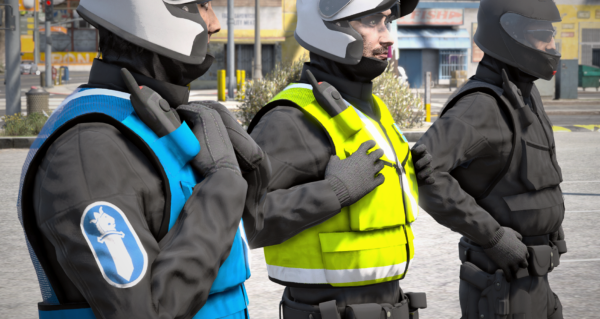 Finnish Motorcycle police uniforms - Image 2
