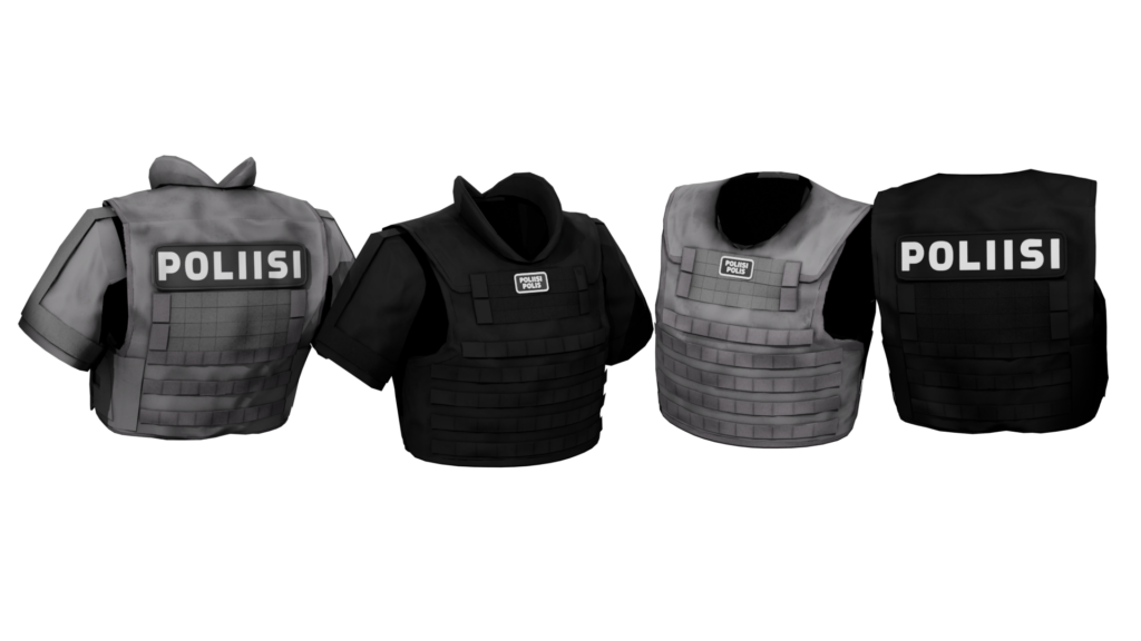 Finnish Police Tactical Vests