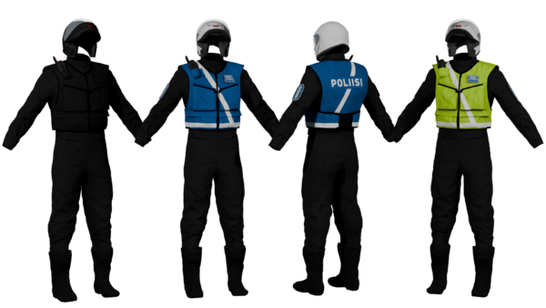 Finnish Motorcycle police uniforms - Image 1