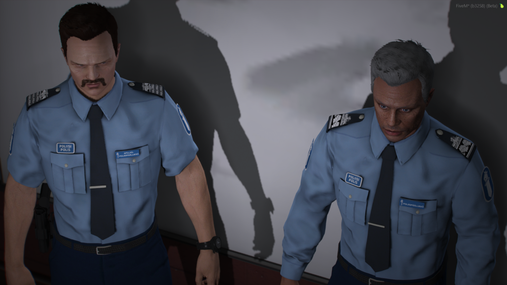 Finnish Police Station Uniforms