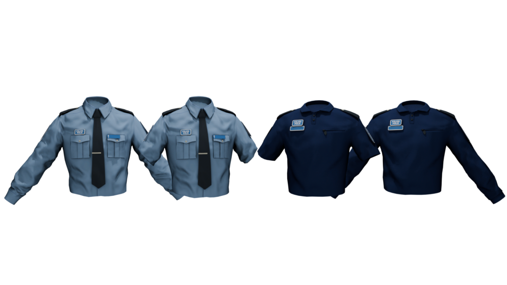 Finnish Police Station Uniforms